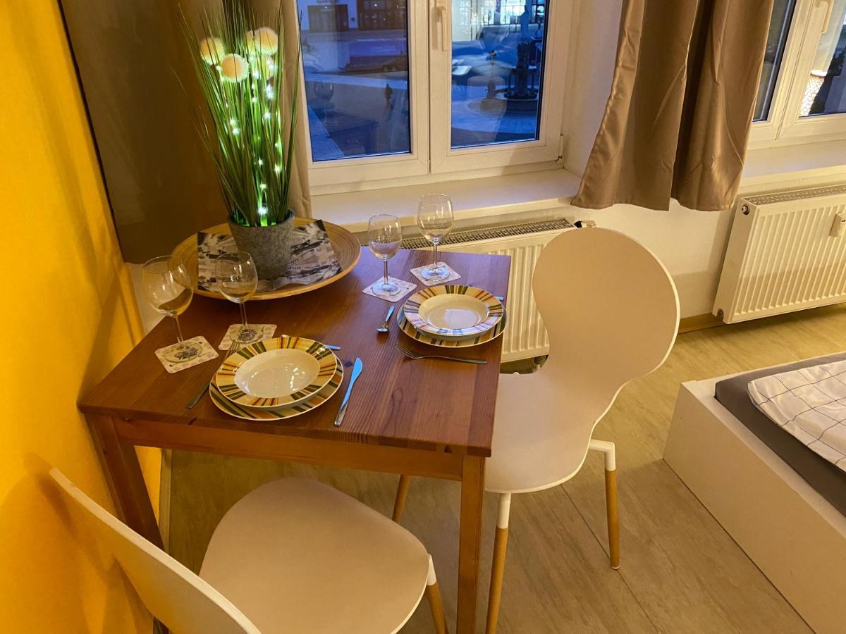 Apartment Altstadt-Panorama Meiningen Esterno foto