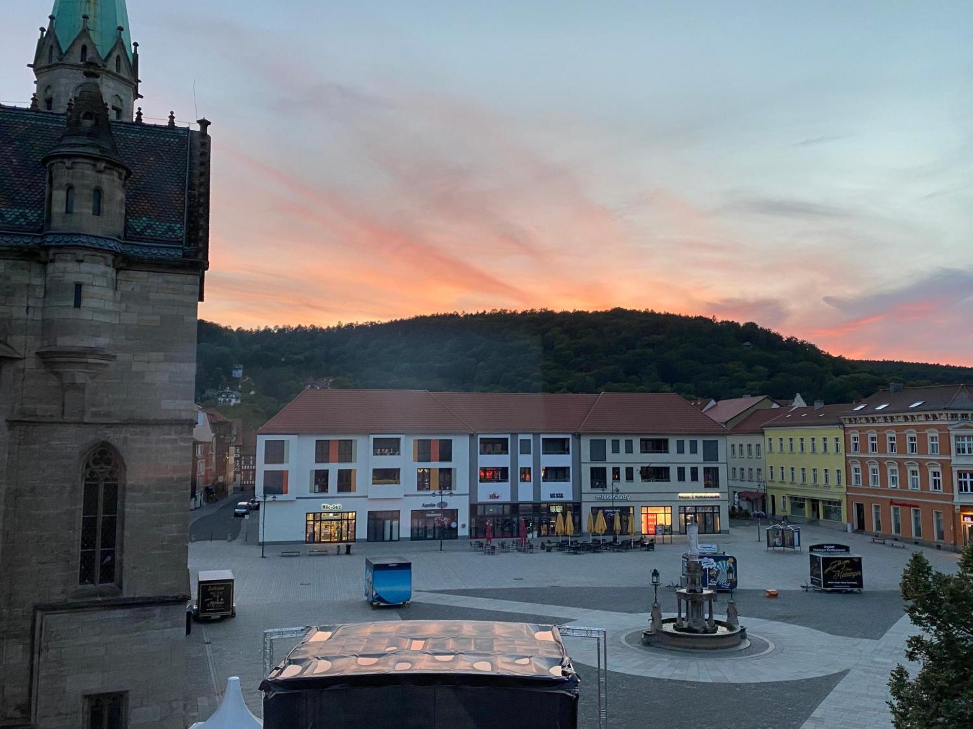 Apartment Altstadt-Panorama Meiningen Esterno foto