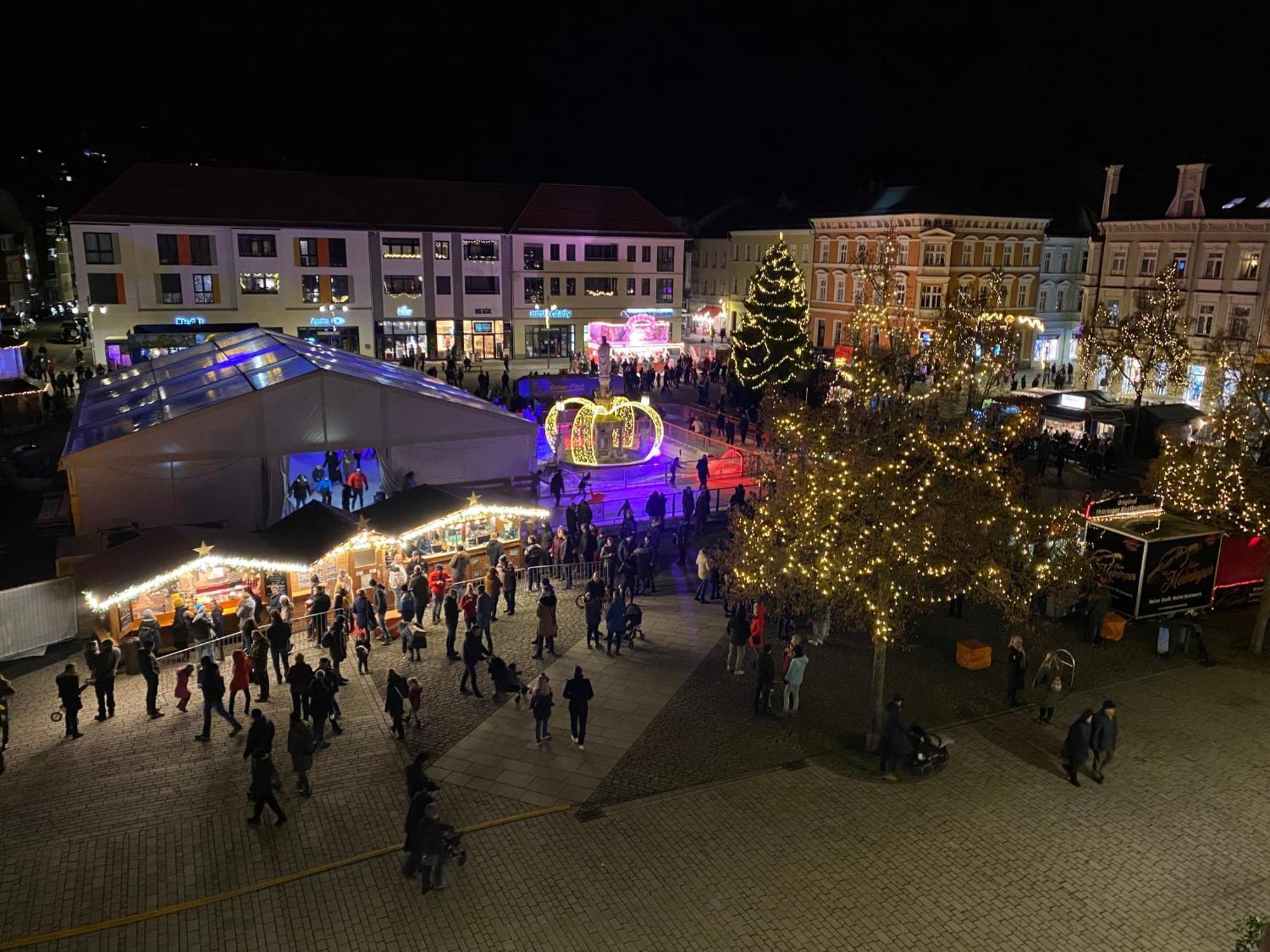 Apartment Altstadt-Panorama Meiningen Esterno foto