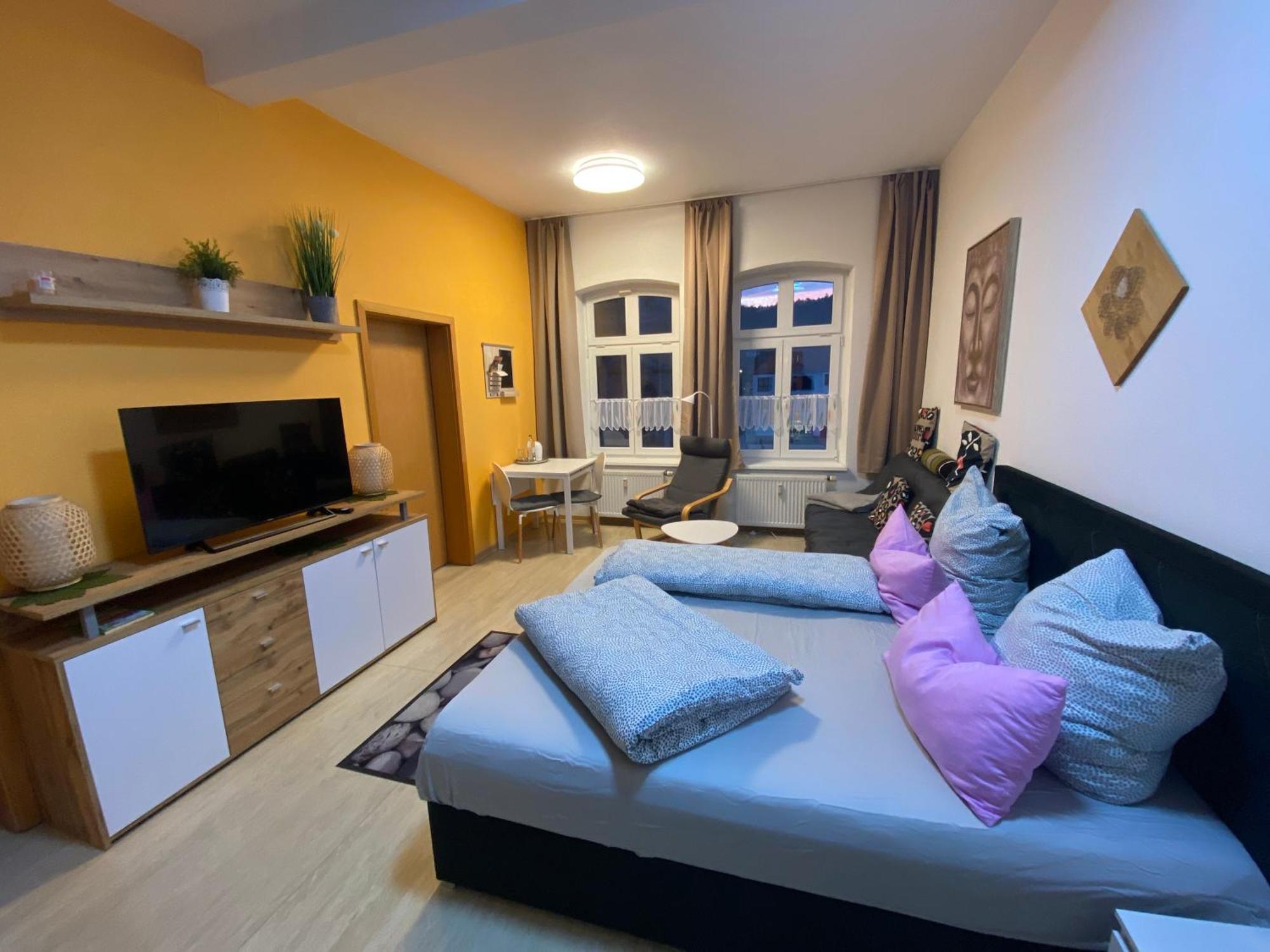 Apartment Altstadt-Panorama Meiningen Esterno foto